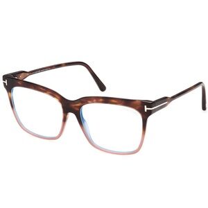 NEW FT5768-B 055 TOM FORD TF5768-B 055 WOMEN CAT EYE HAVANA PINK EYEGLASSES